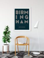 Birmingham Contemporary Word Print