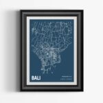 Bali Map Print