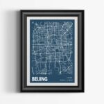 Beijing Map Print