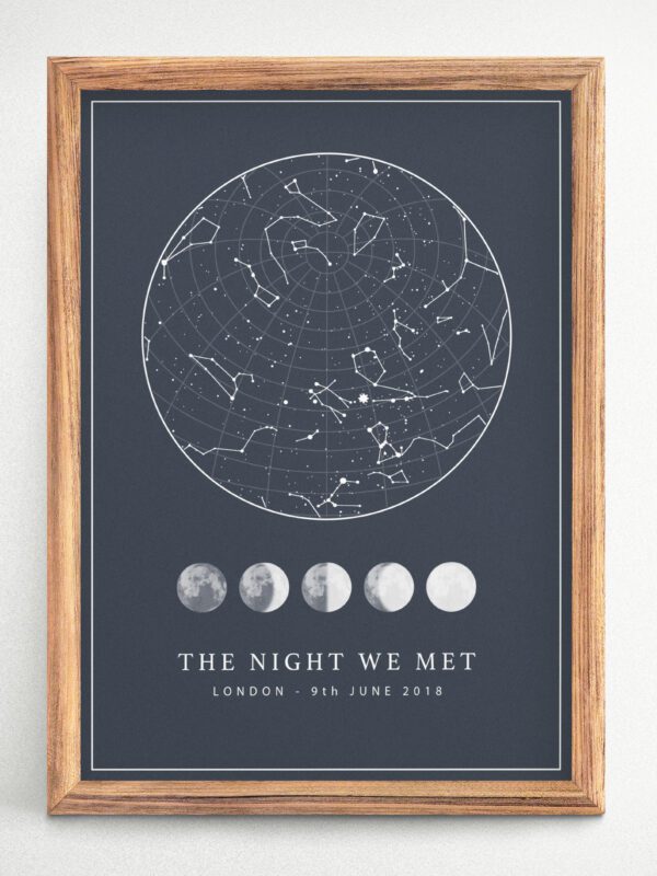 Custom Star Map Print