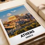 Athens Travel Print