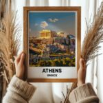 Athens Travel Print