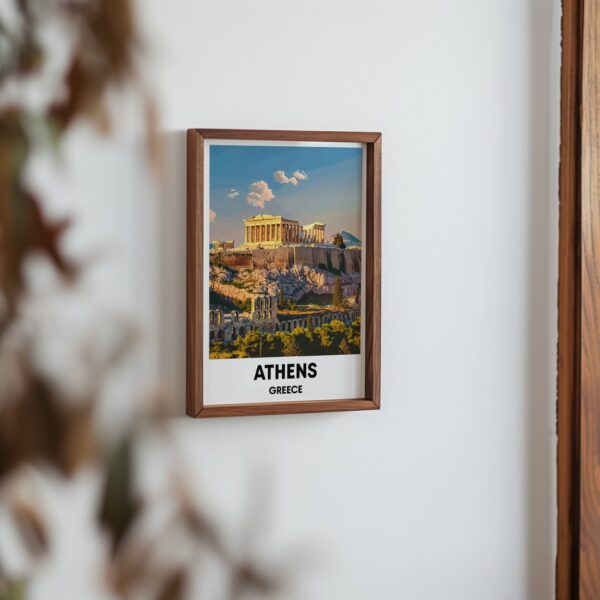 Athens Travel Print