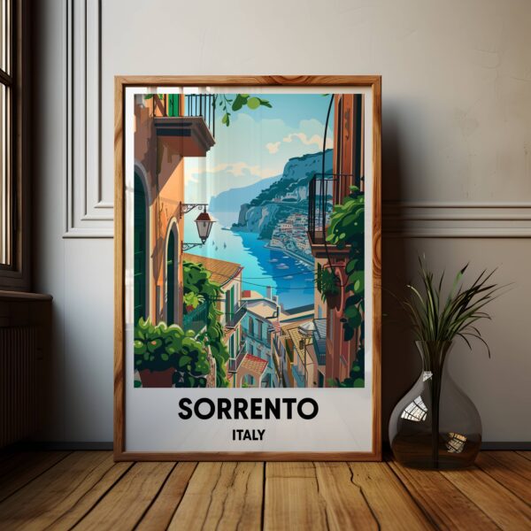 Sorrento Travel Print