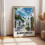 Alberobello Travel Print