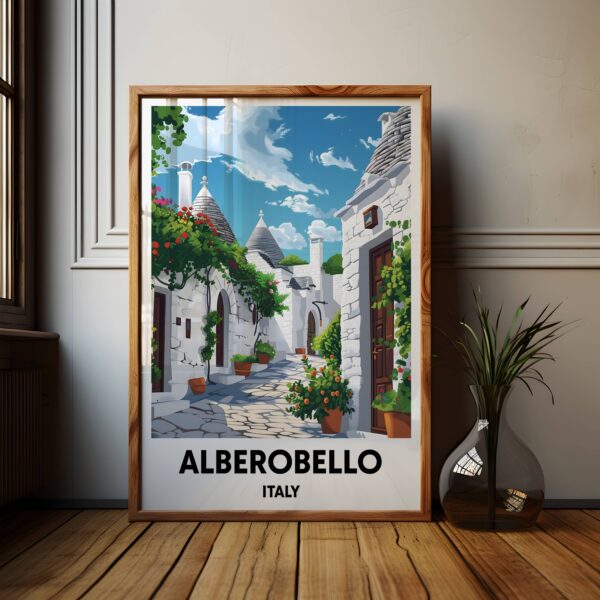 Alberobello Travel Print