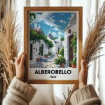 Alberobello Travel Print