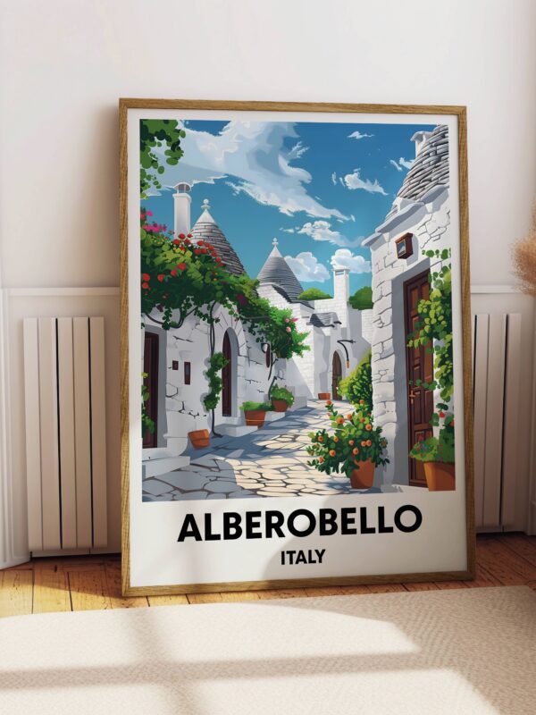 Alberobello Travel Print