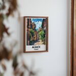 Alsace Travel Print