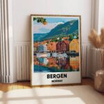 Bergen Travel Print