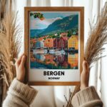 Bergen Travel Print