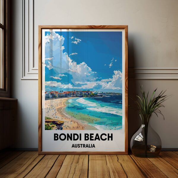 Bondi Beach Travel Print