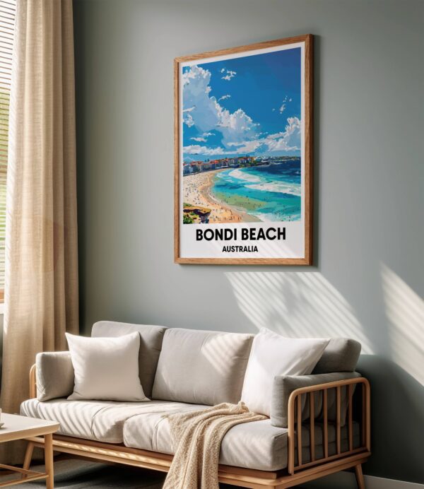 Bondi Beach Travel Print