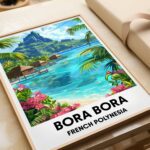 Bora Bora Travel Print