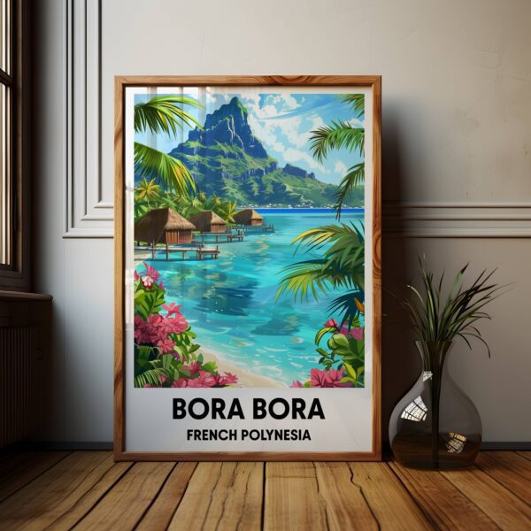 Bora Bora Travel Print