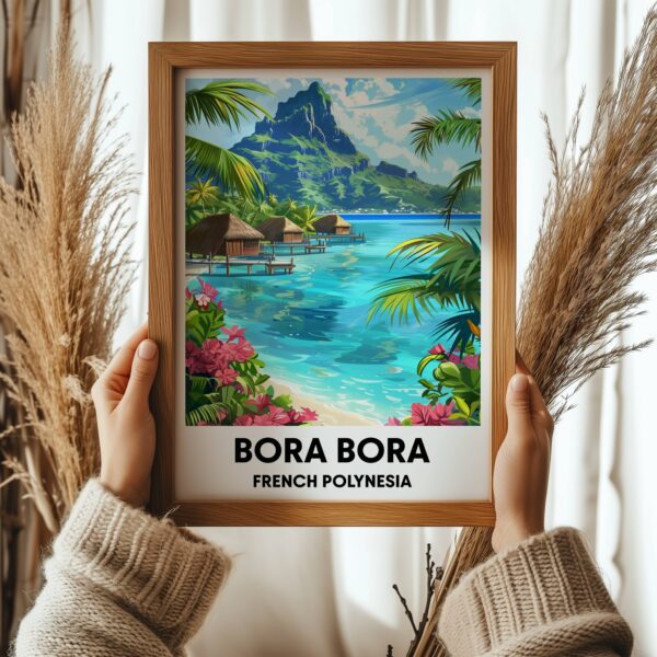 Bora Bora Travel Print