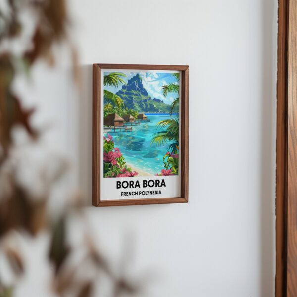 Bora Bora Travel Print