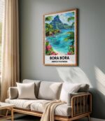 Bora Bora Travel Print