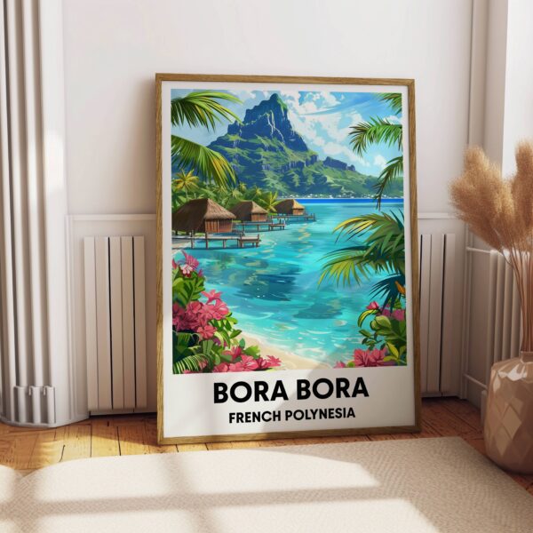 Bora Bora Travel Print