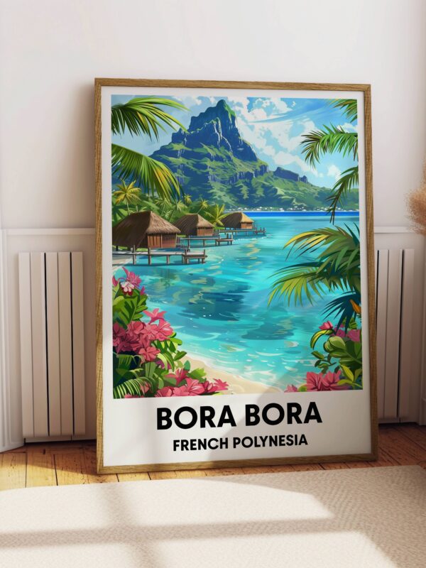 Bora Bora Travel Print