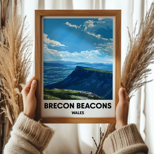 Brecon Beacons Travel Print