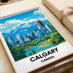 Calgary Travel Print