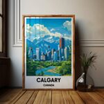 Calgary Travel Print