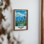 Calgary Travel Print