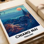 Chiang Mai Travel Print