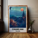 Chiang Mai Travel Print