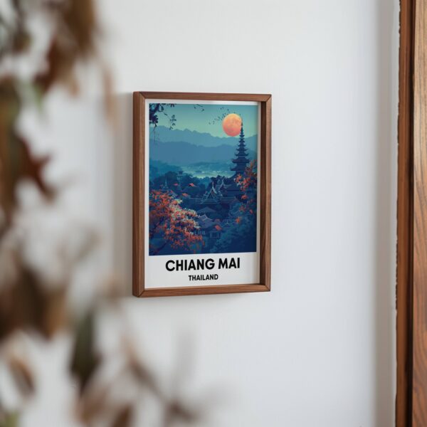 Chiang Mai Travel Print