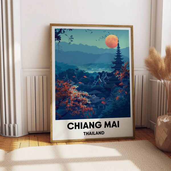 Chiang Mai Travel Print