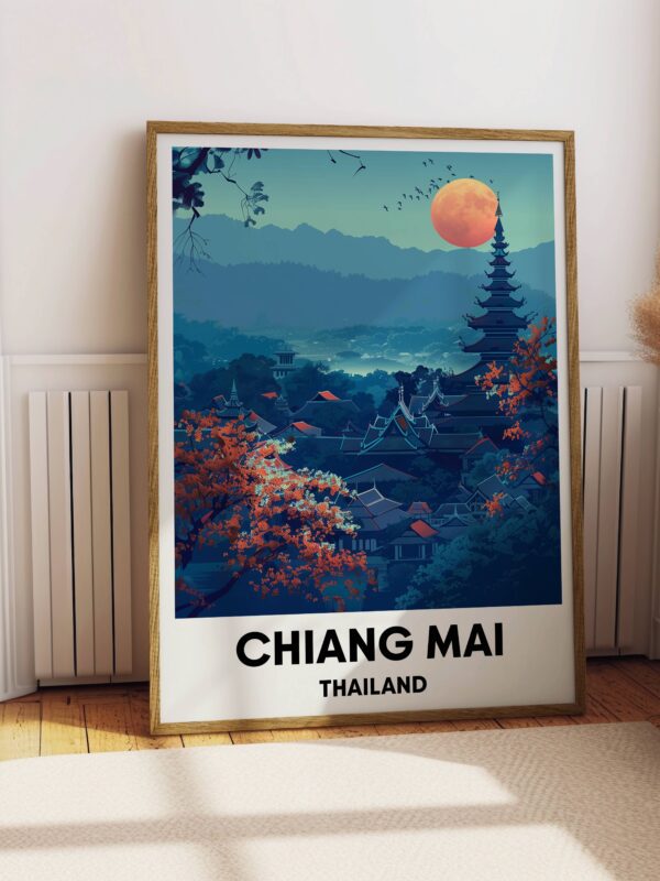 Chiang Mai Travel Print