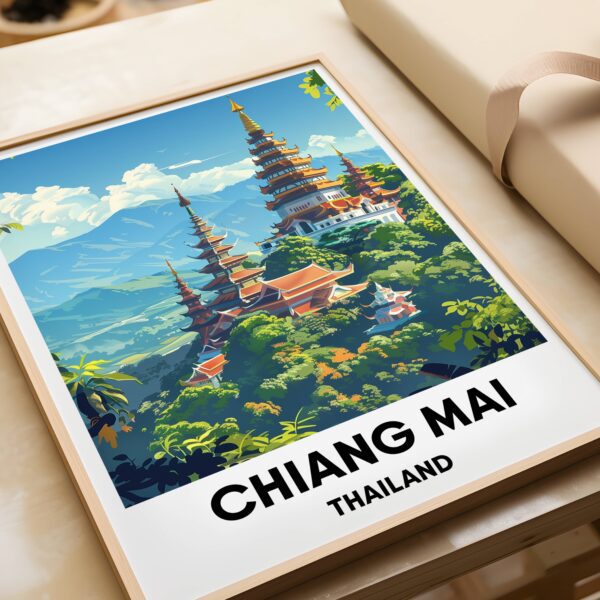 Chiang Mai Travel Print