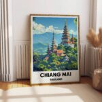 Chiang Mai Travel Print