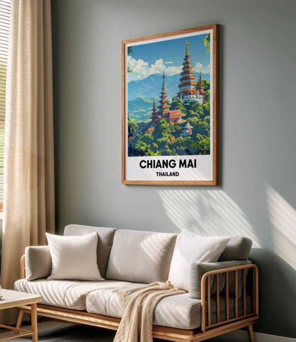 Chiang Mai Travel Print