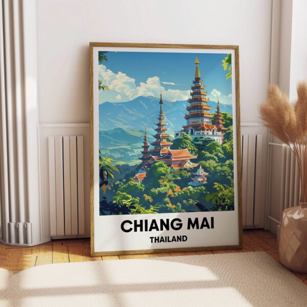 Chiang Mai Travel Print