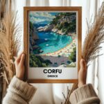 Corfu Travel Print