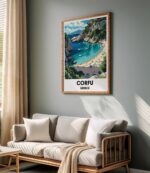 Corfu Travel Print