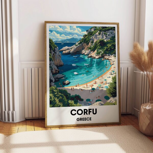 Corfu Travel Print