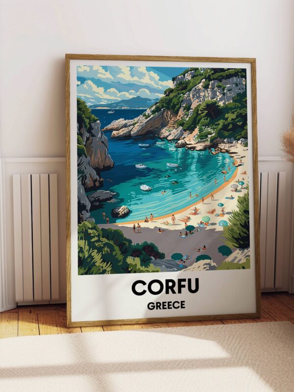 Corfu Travel Print