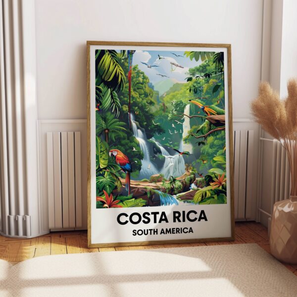 Costa Rica Travel Print