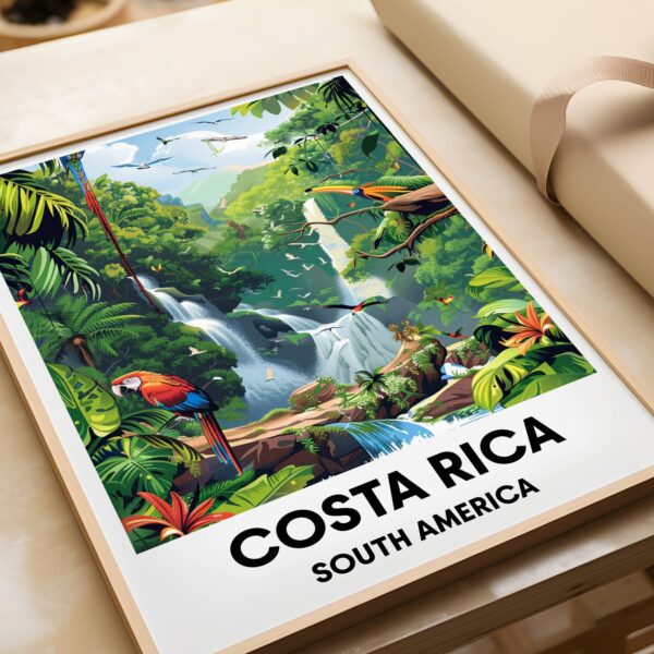 Costa Rica Travel Print