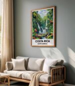 Costa Rica Travel Print