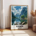 Norwegian Fjords Travel Print