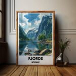 Norwegian Fjords Travel Print