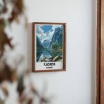 Norwegian Fjords Travel Print