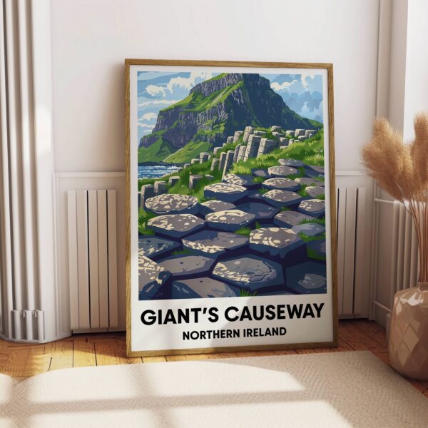 Giant's Causeway Travel Print