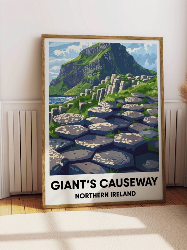 Giant's Causeway Travel Print