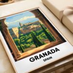 Granada Travel Print